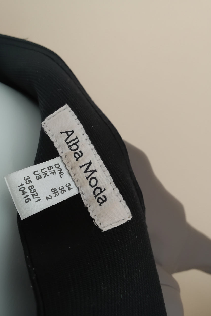 Alba Moda Leggings aus Lammnappa taupe — Größe 36 FR
