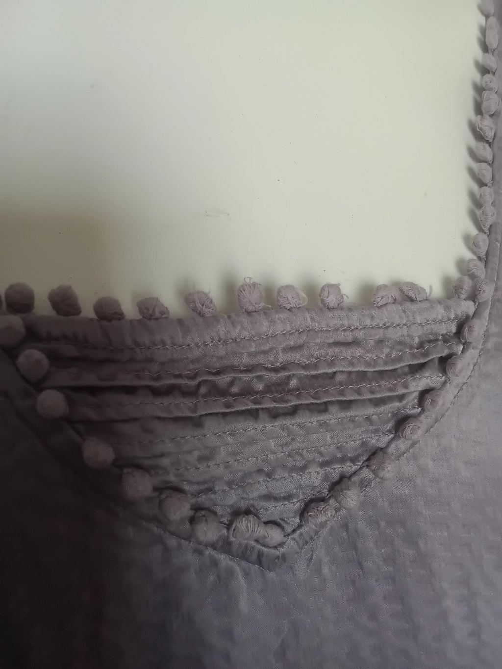 Vintage Robe en soie Lilas gris irisé des années 2000 — Taille 36 FR