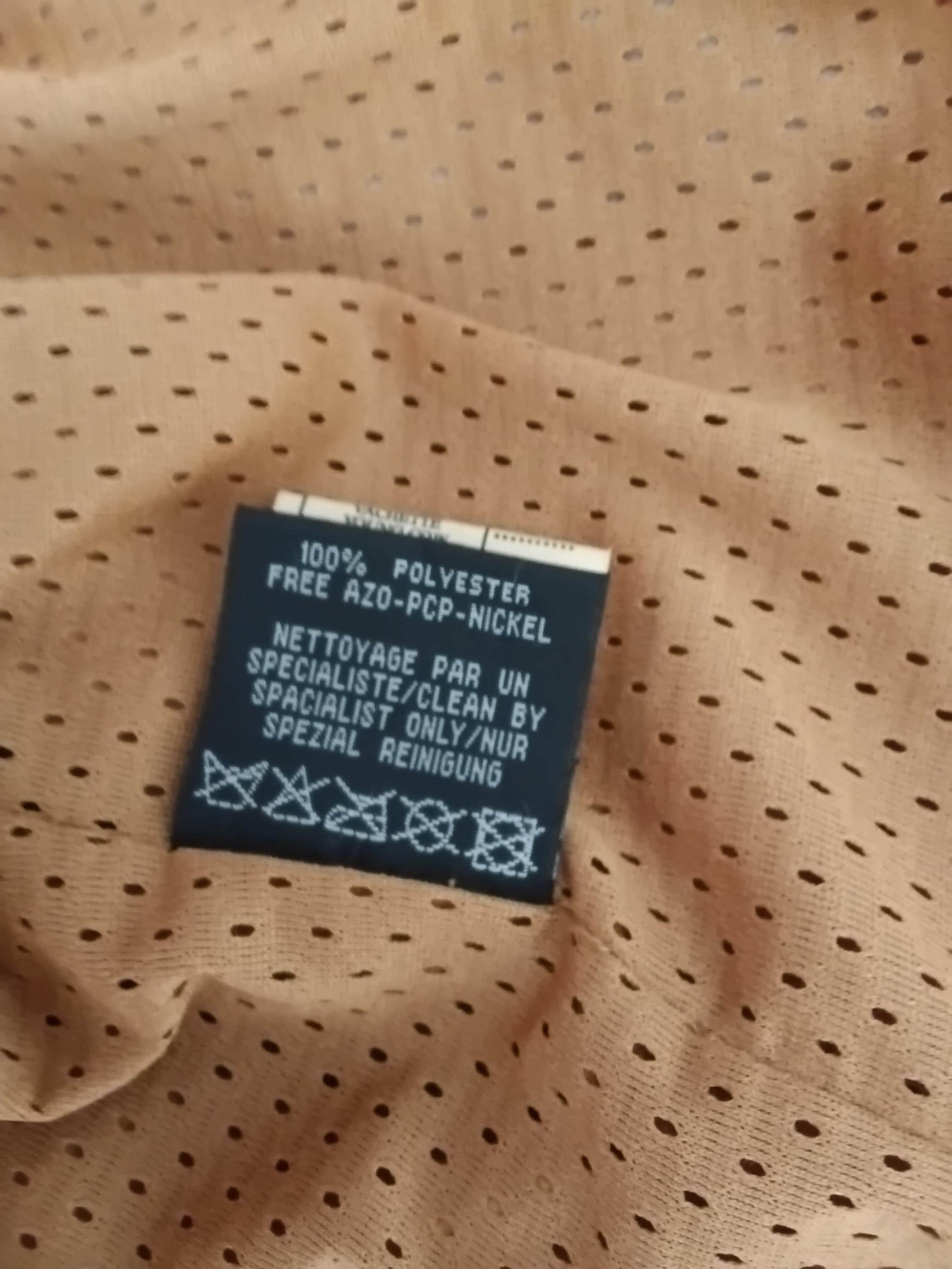 Veste Vintage Cuir Velours Camel à Franges — Taille S | Seconde Main