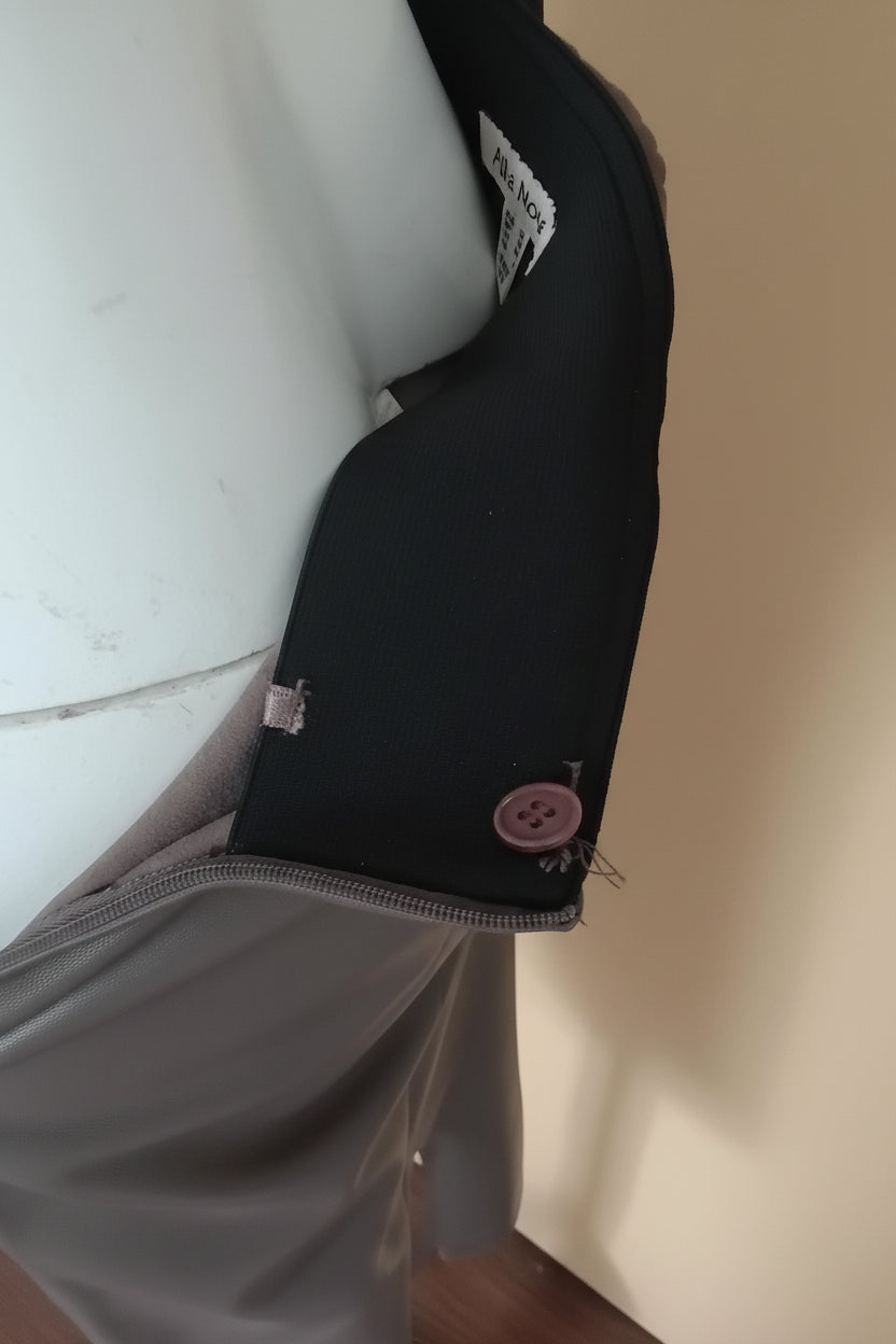 Alba Moda Leggings aus Lammnappa taupe — Größe 36 FR