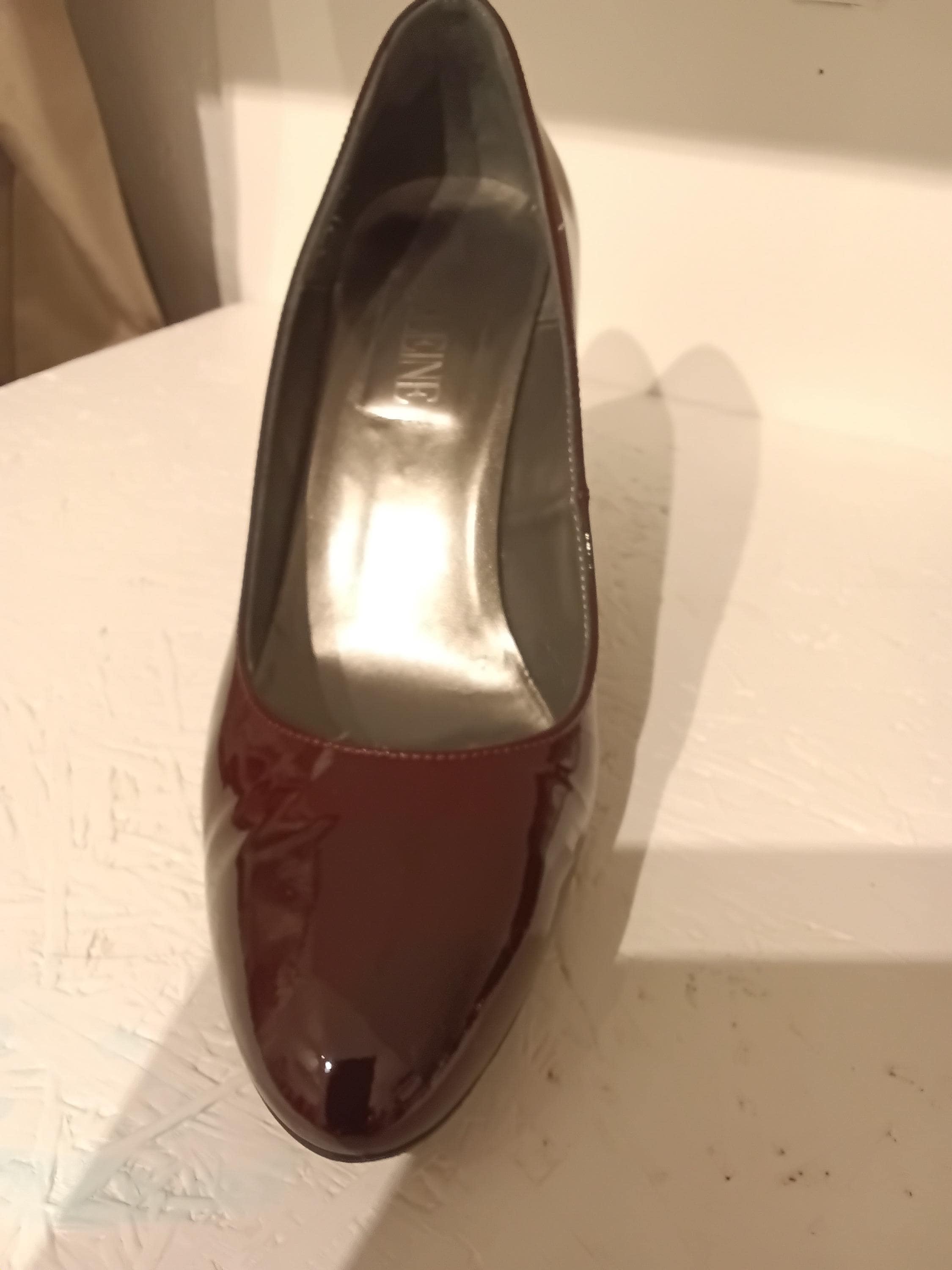 Vintage Escarpins vernis en cuir