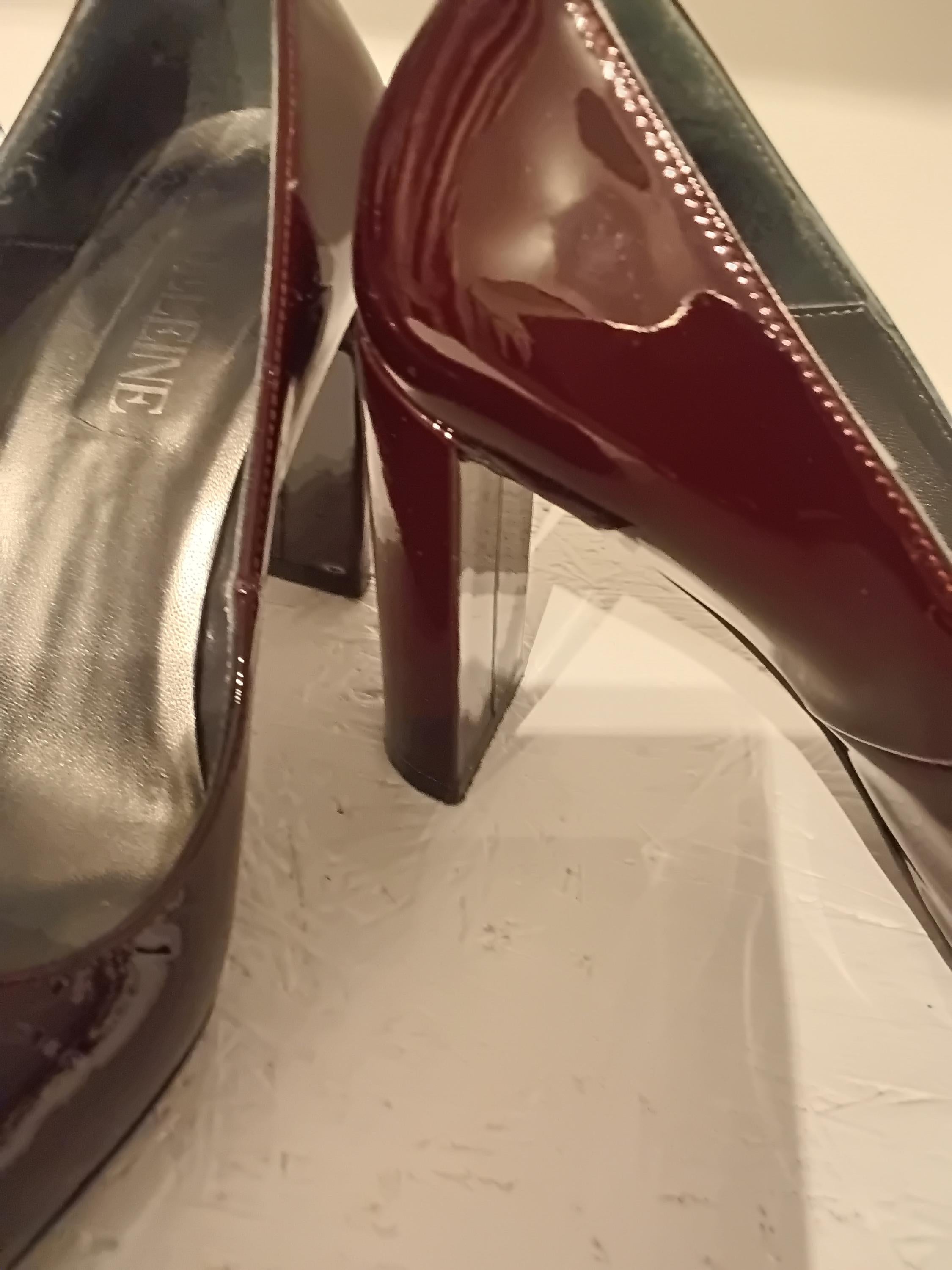 Vintage Escarpins vernis en cuir