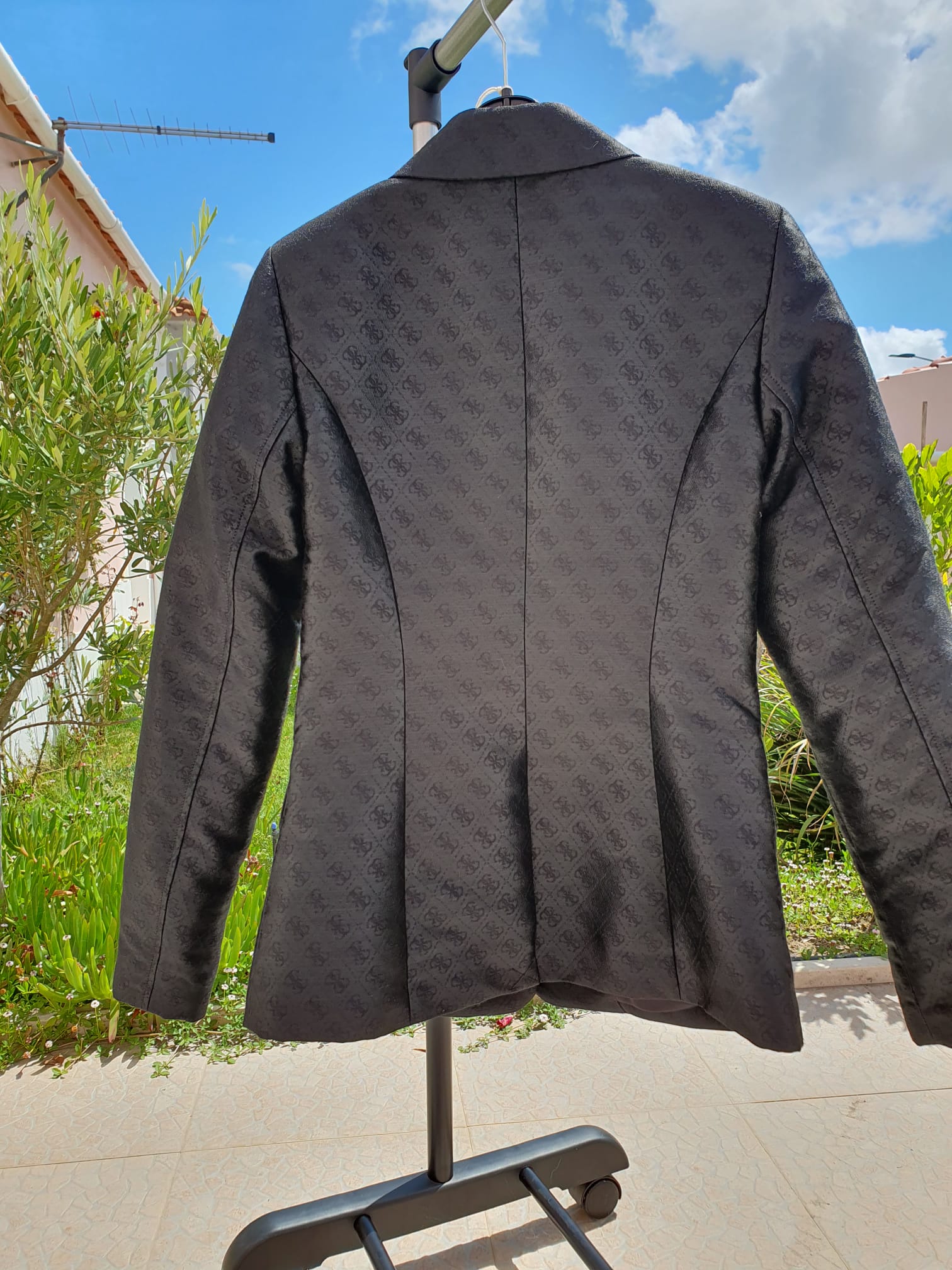 Blazer Guess Monogramme Noir — Taille XS