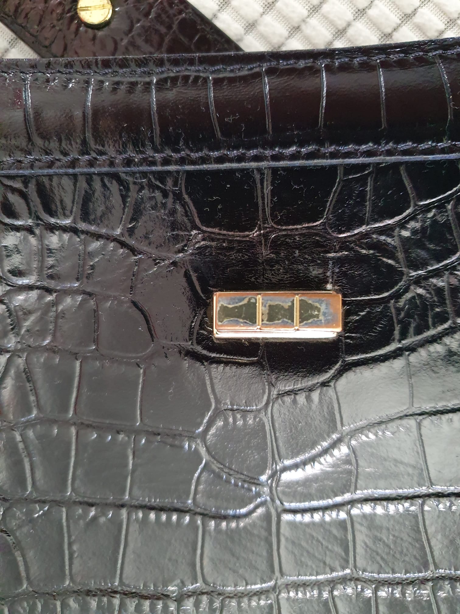Sac Bandoulière Emily — The Kooples — Cuir de Vachette Grainé Noir