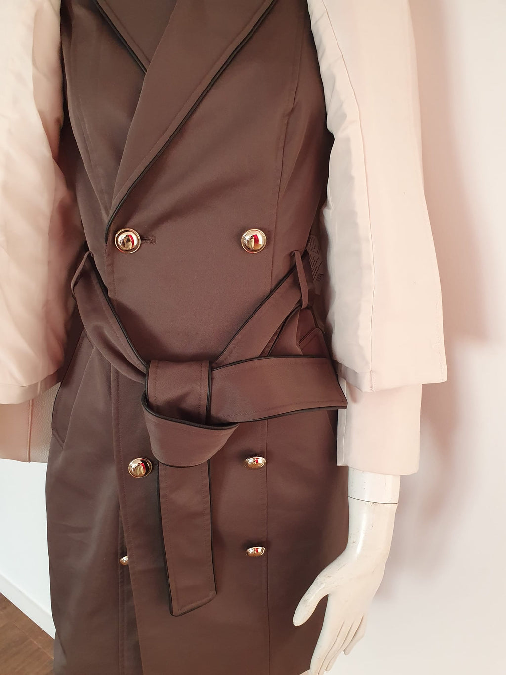 Robe Sans Manches Morgan de Toi — Chocolat — Taille 34
