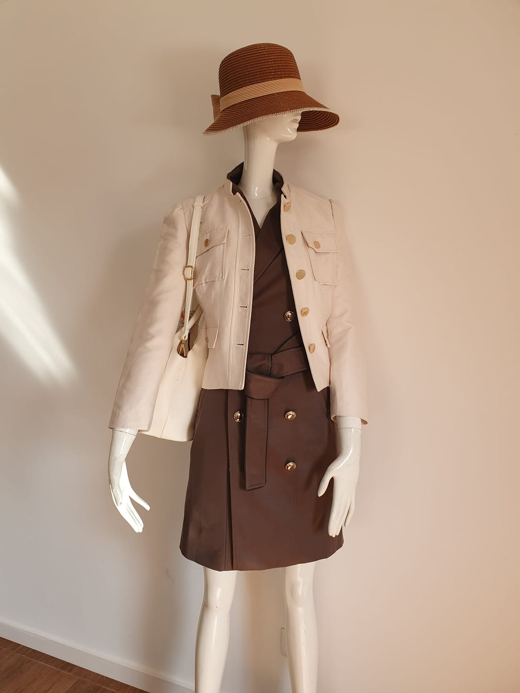 Robe Sans Manches Morgan de Toi — Chocolat — Taille 34