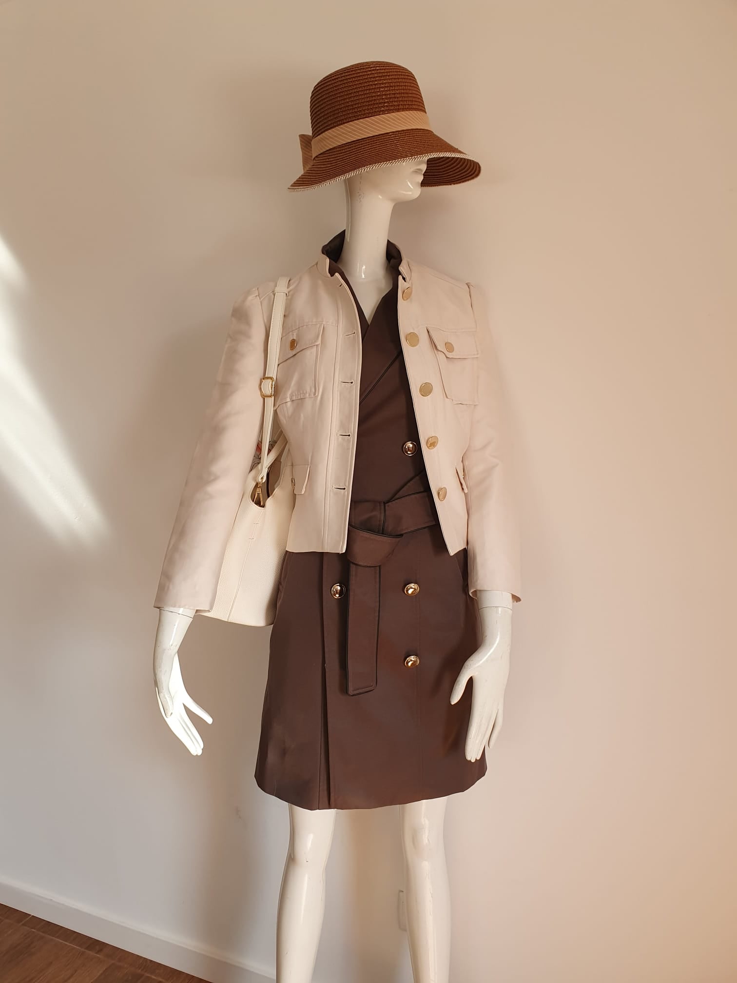 Robe Sans Manches Morgan de Toi — Chocolat — Taille 34