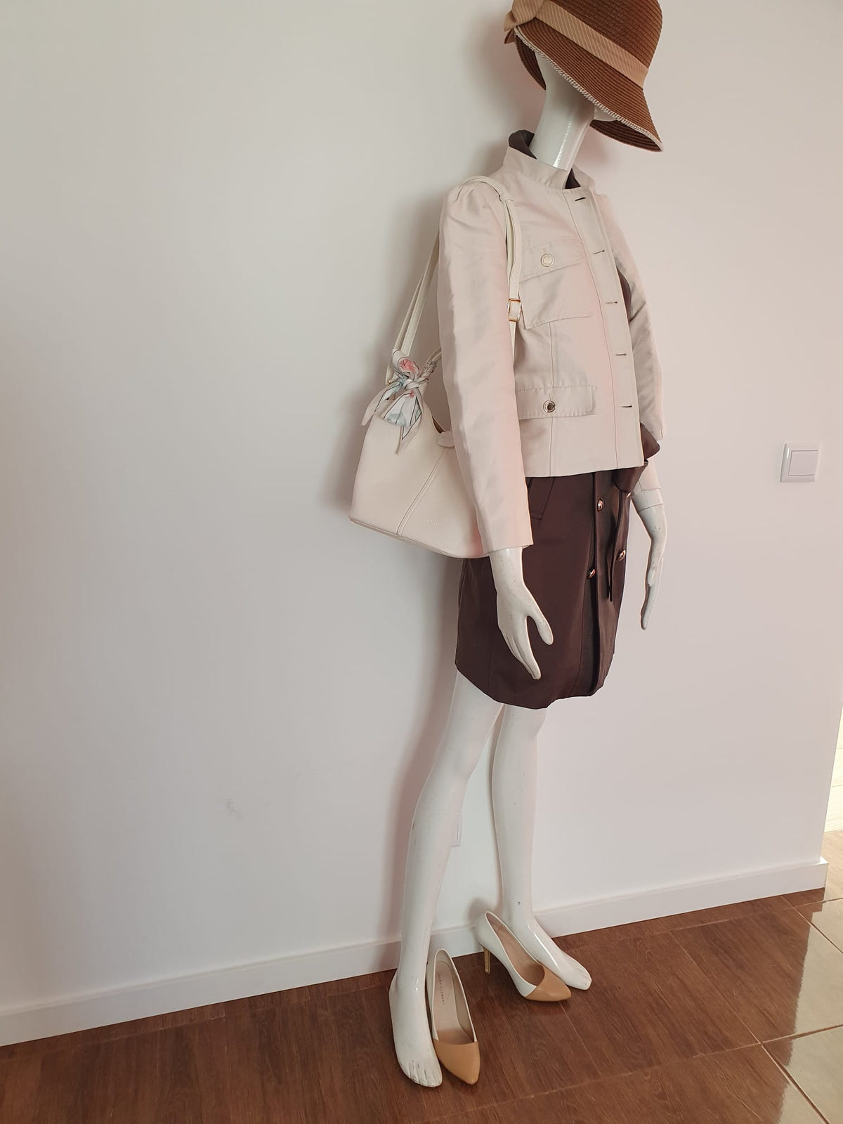 Robe Sans Manches Morgan de Toi — Chocolat — Taille 34
