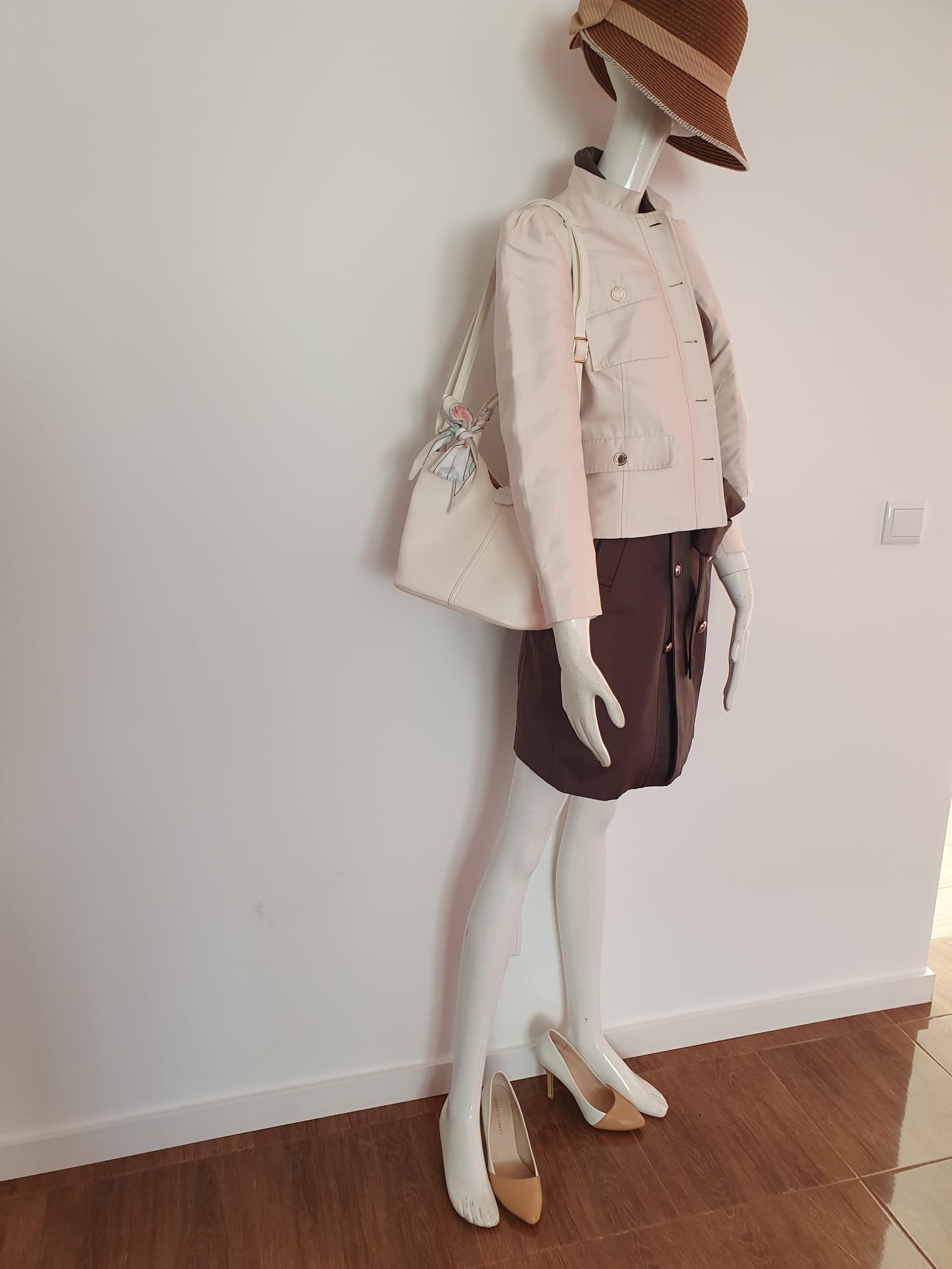 Robe Sans Manches Morgan de Toi — Chocolat — Taille 34