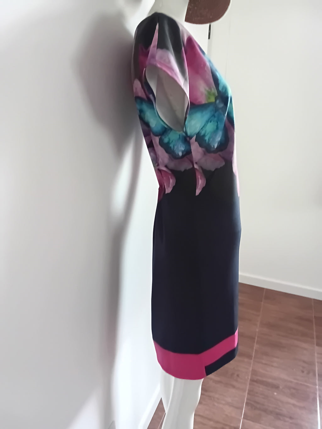Robe Imprimé Papillons & Fleurs BCP — Taille 38 FR