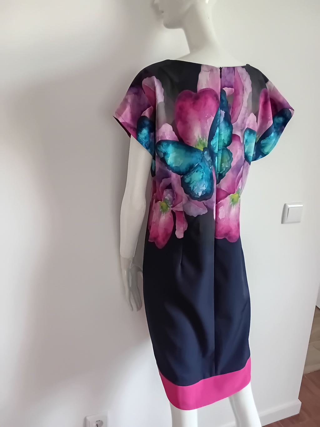 Robe Imprimé Papillons & Fleurs BCP — Taille 38 FR