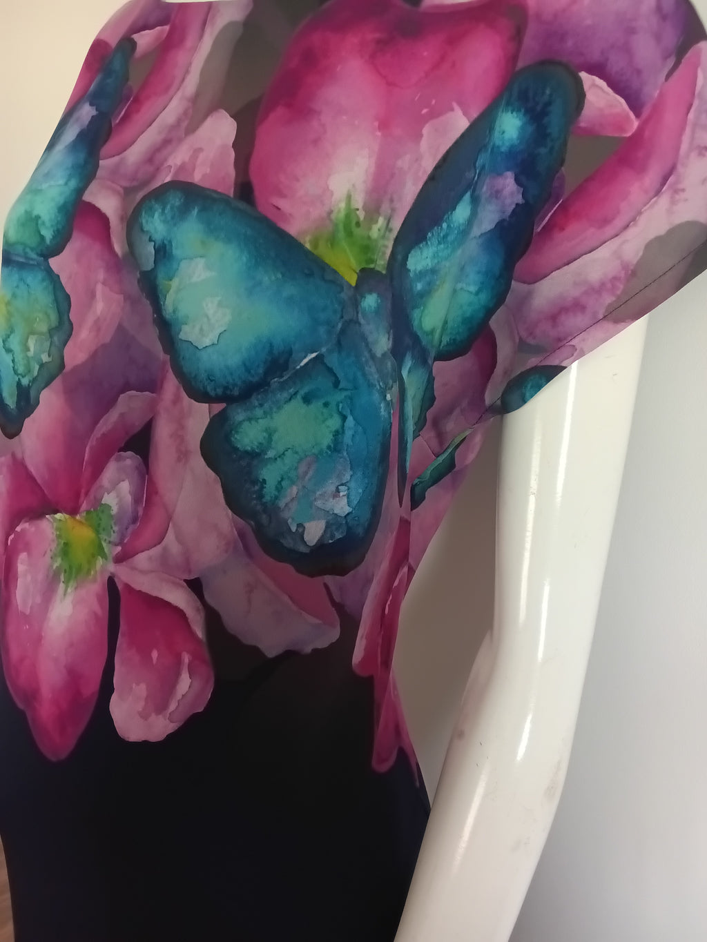 Robe Imprimé Papillons & Fleurs BCP — Taille 38 FR