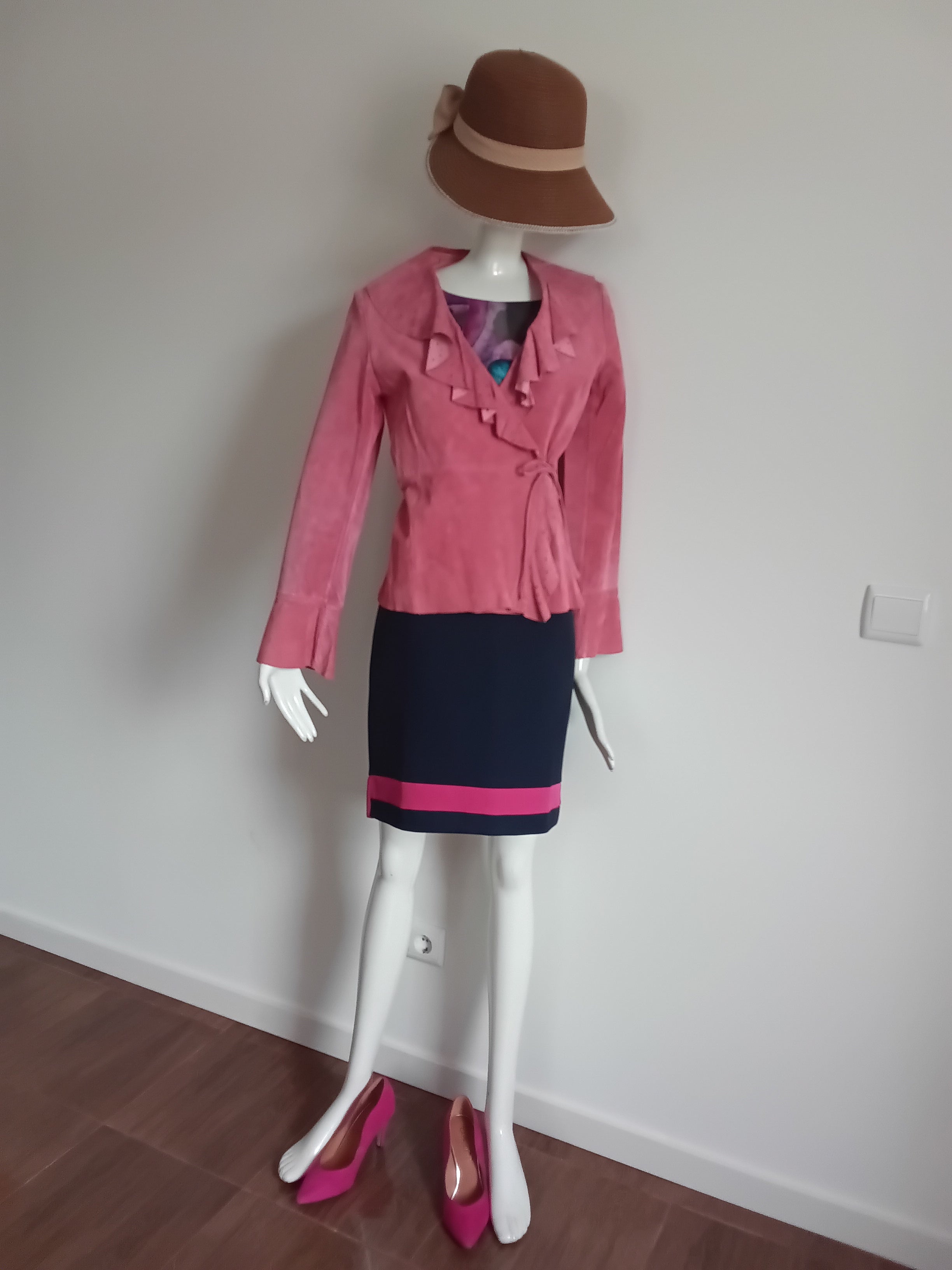 Robe Imprimé Papillons & Fleurs BCP — Taille 38 FR