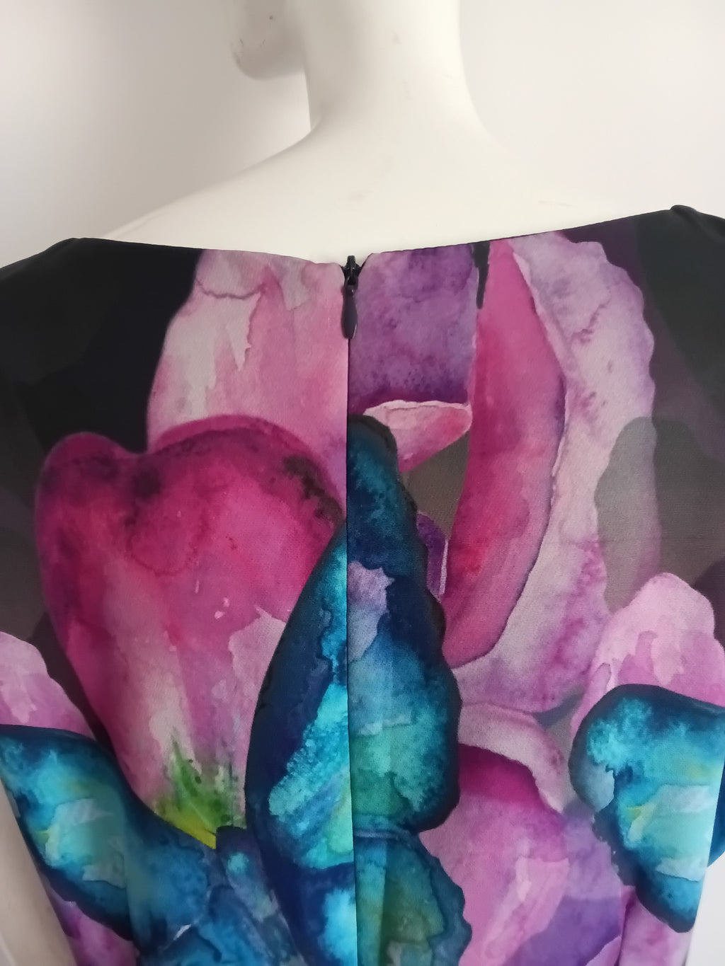 Robe Imprimé Papillons & Fleurs BCP — Taille 38 FR