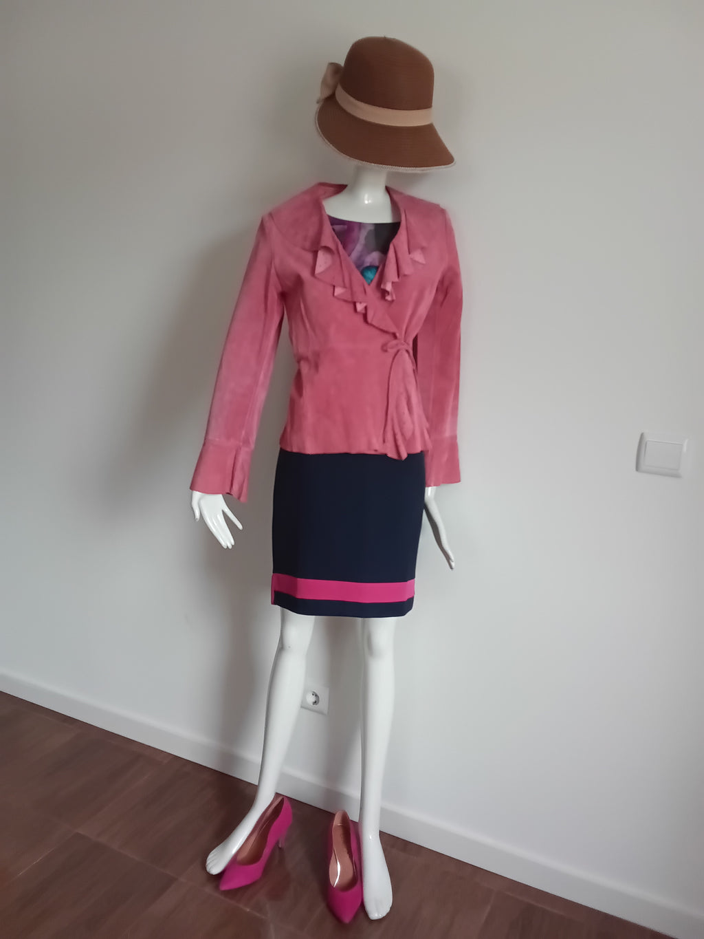 Robe Imprimé Papillons & Fleurs BCP — Taille 38 FR