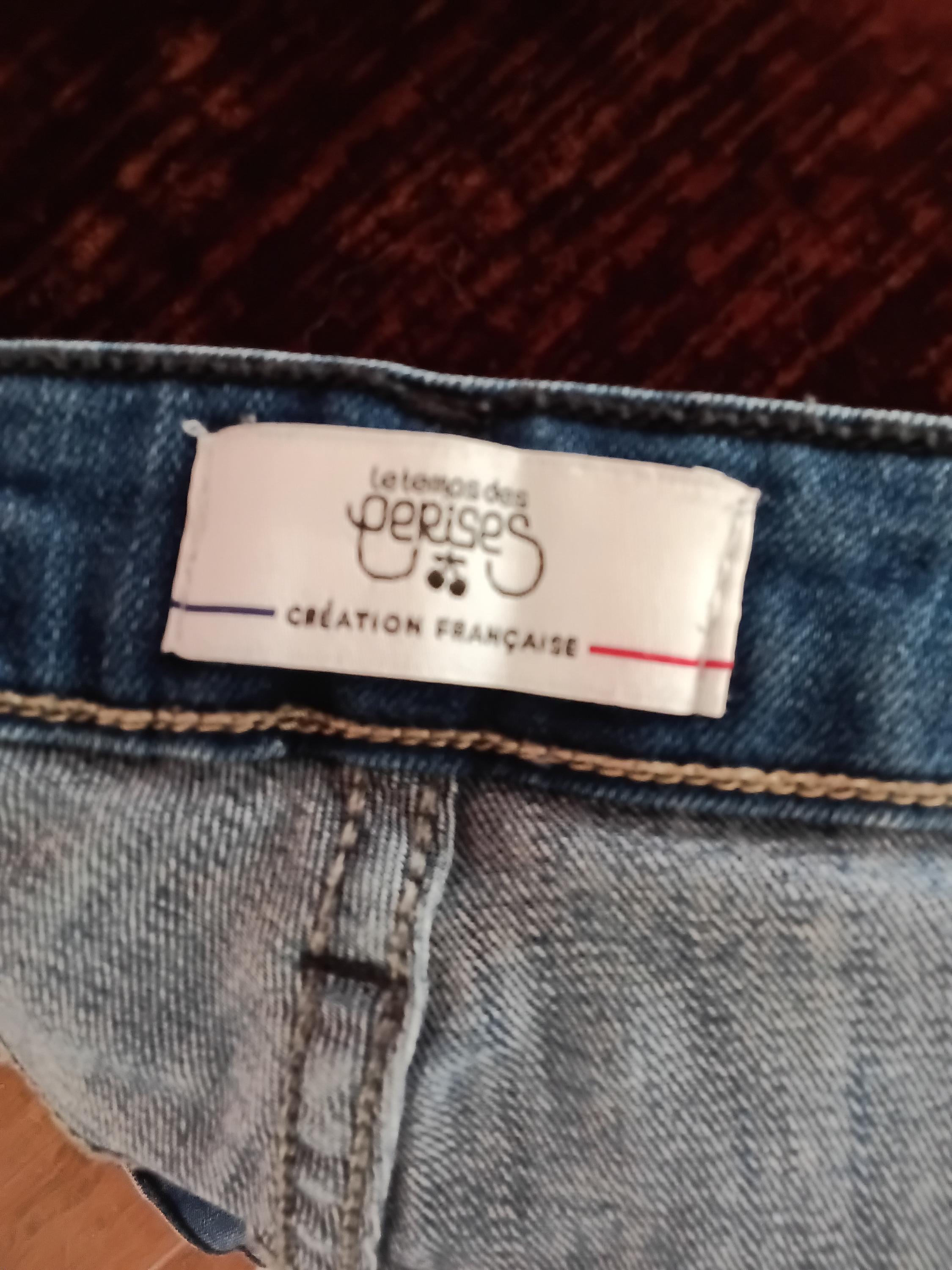 Jean Skinny Vintage Le Temps des Cerises — Denim Extensible — Taille 25