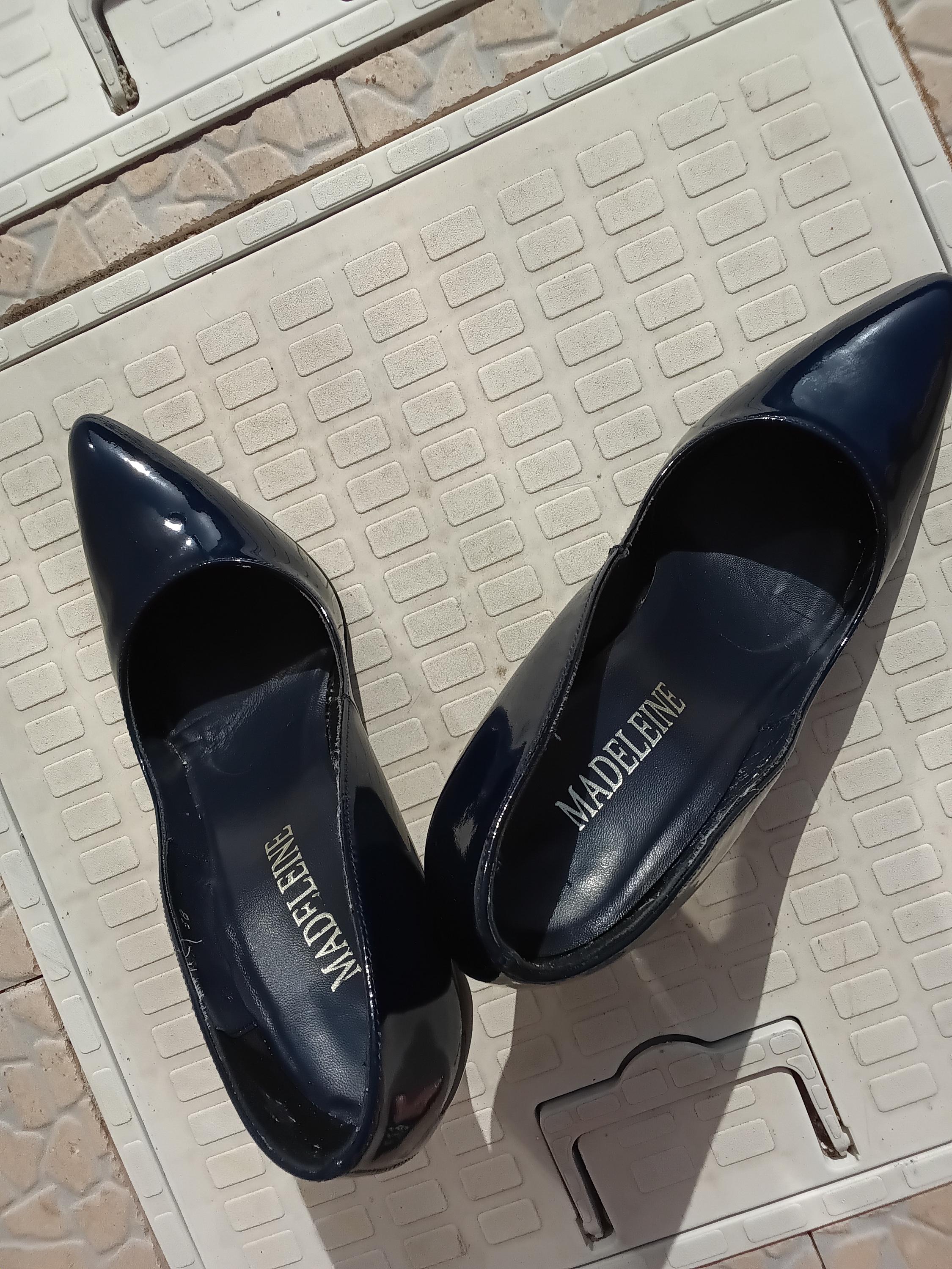 Vintage Escarpins vernis en cuir
