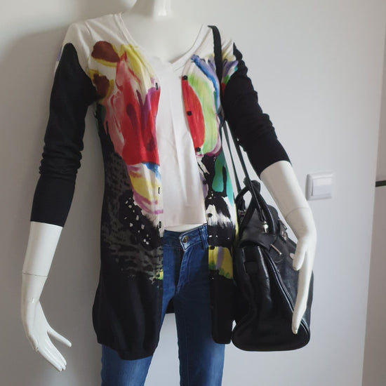 Gilet jacquard - vidéo finesse de la maille