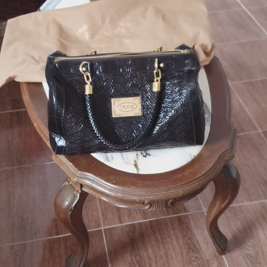 Vidéo du Sac Silvio Tossi cuir vue de face