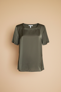 Tunique Alba Moda — fond beige uni